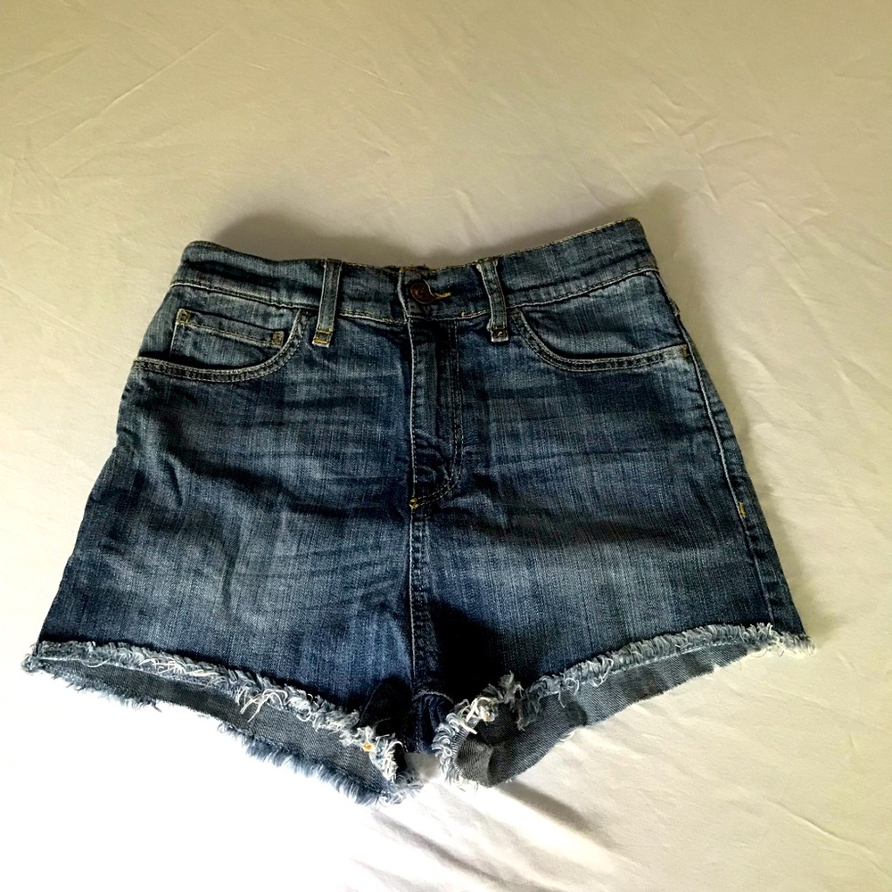 Benetton jean shorts
